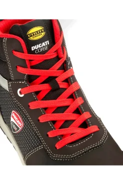 Diadora Speedy Mid S3S Schwarze wasserabweisende mittelhohe Sicherheitsschuhe