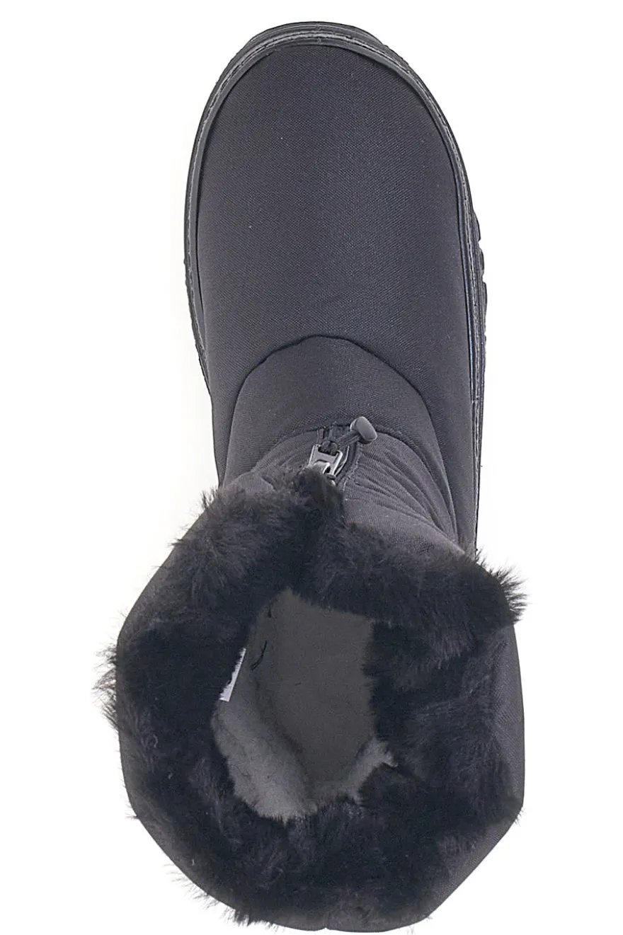 Doposci Neri Con Zip Frontale 2T2L 2355