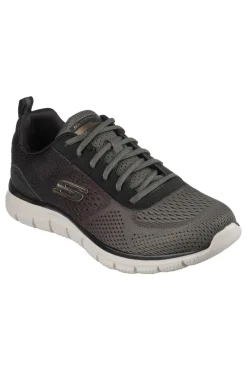 Dunkelgraue Skechers Track Ripkent Sneakers