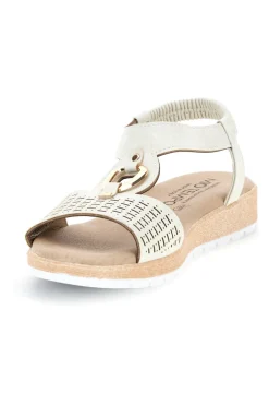 Eis-Sandalen mit Gold-Detail Mio tempo LR263706