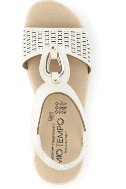 Eis-Sandalen mit Gold-Detail Mio tempo LR263706