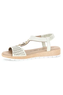 Eis-Sandalen mit Gold-Detail Mio tempo LR263706