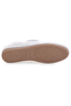 Elfenbeinfarbene Leder Slipper mit herausnehmbarer Innensohle Pittarello Capsule BT261060001A