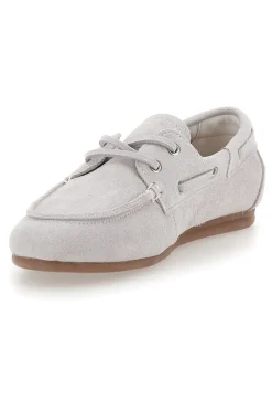 Elfenbeinfarbene Leder Slipper mit herausnehmbarer Innensohle Pittarello Capsule BT261060001A