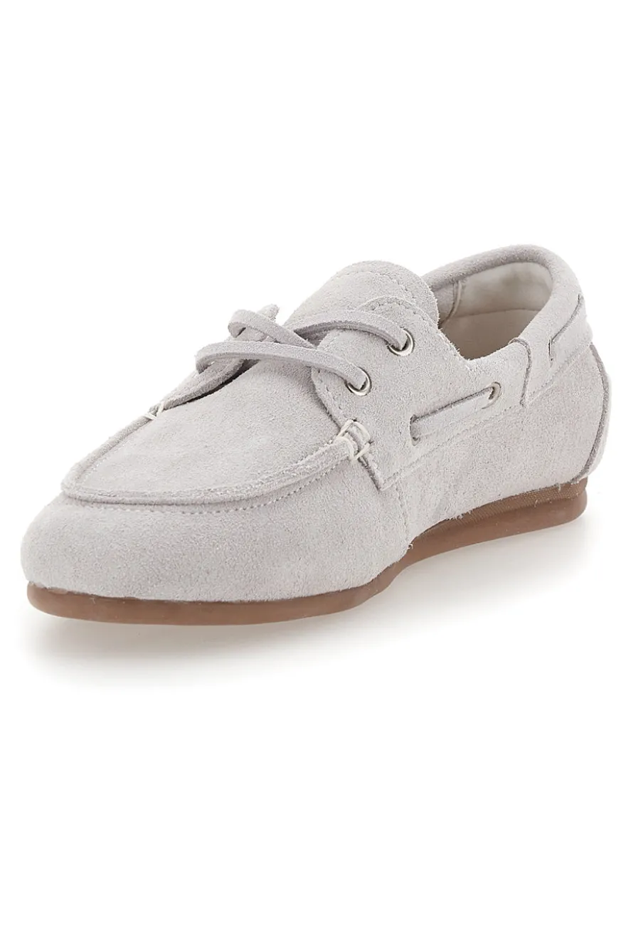 Elfenbeinfarbene Leder Slipper mit herausnehmbarer Innensohle Pittarello Capsule BT261060001A