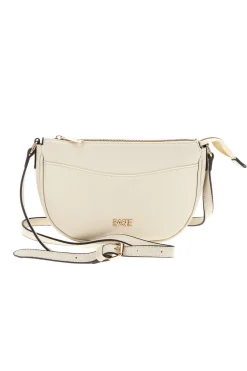 Elfenbeinfarbene Tasche mit verstellbarem Schulterriemen Basile BA12093DOL