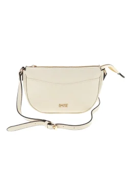 Elfenbeinfarbene Tasche mit verstellbarem Schulterriemen Basile BA12093DOL