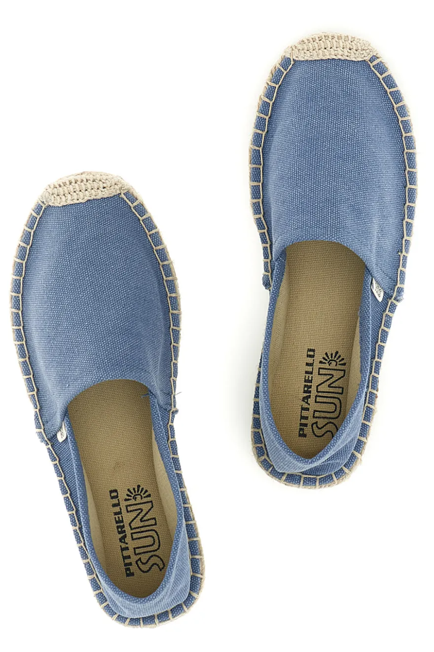 Espadrillas azzurre slip on Pittarello sun SGMS2520