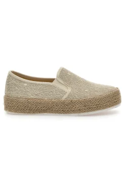 Espadrillas Beige con Pizzo Energy 132
