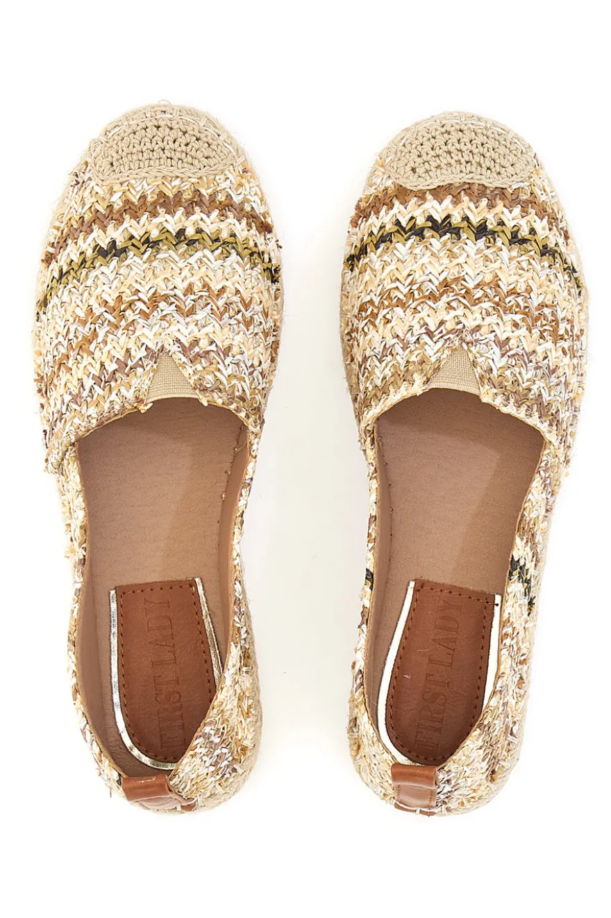 Espadrillas Beige First Lady 465