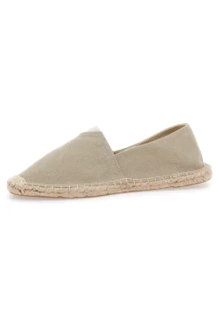 Espadrillas beige in tessuto con suola in corda PITTARELLO SUN SGMS2510