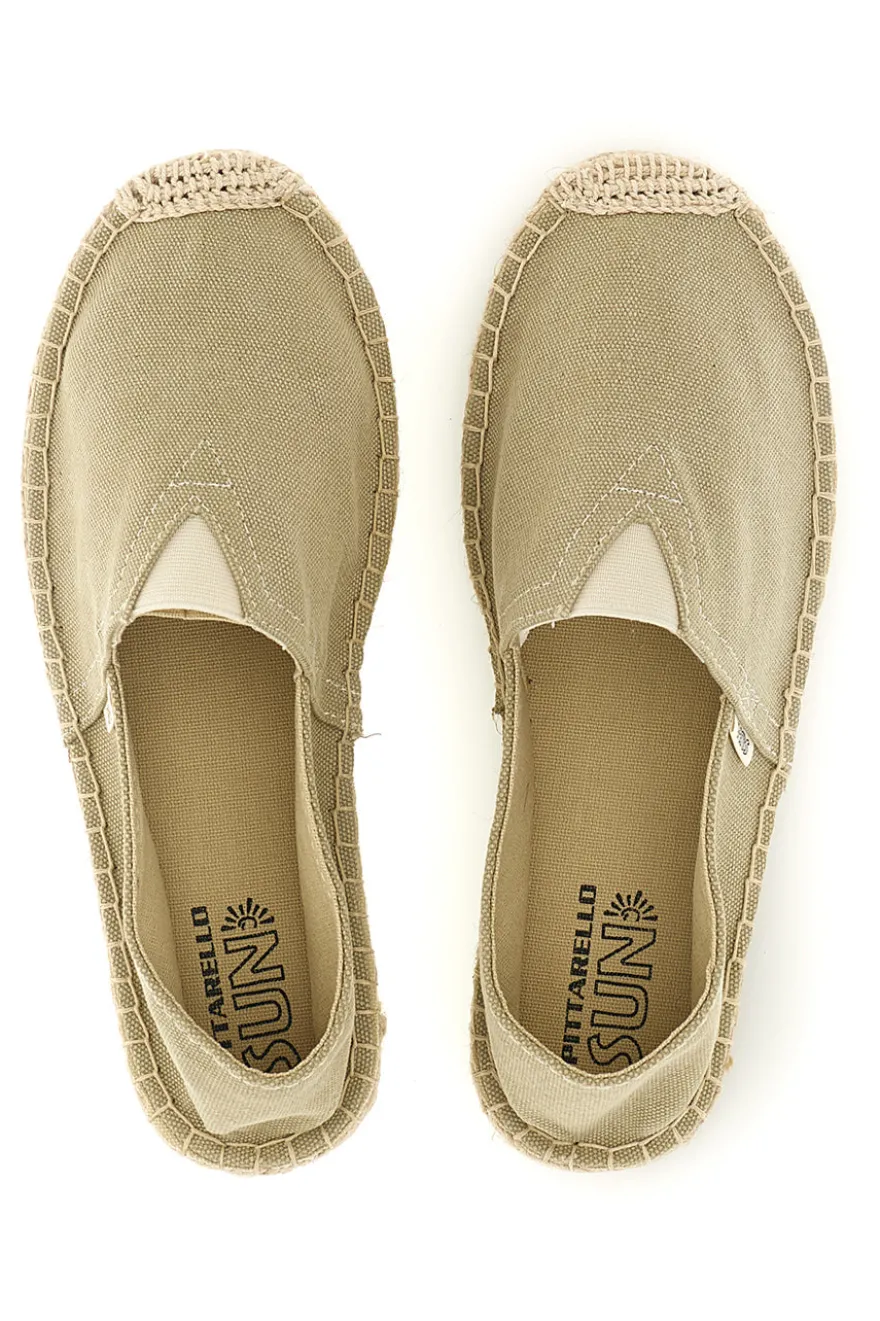 Espadrillas beige in tessuto Pittarello sun SGMS2510