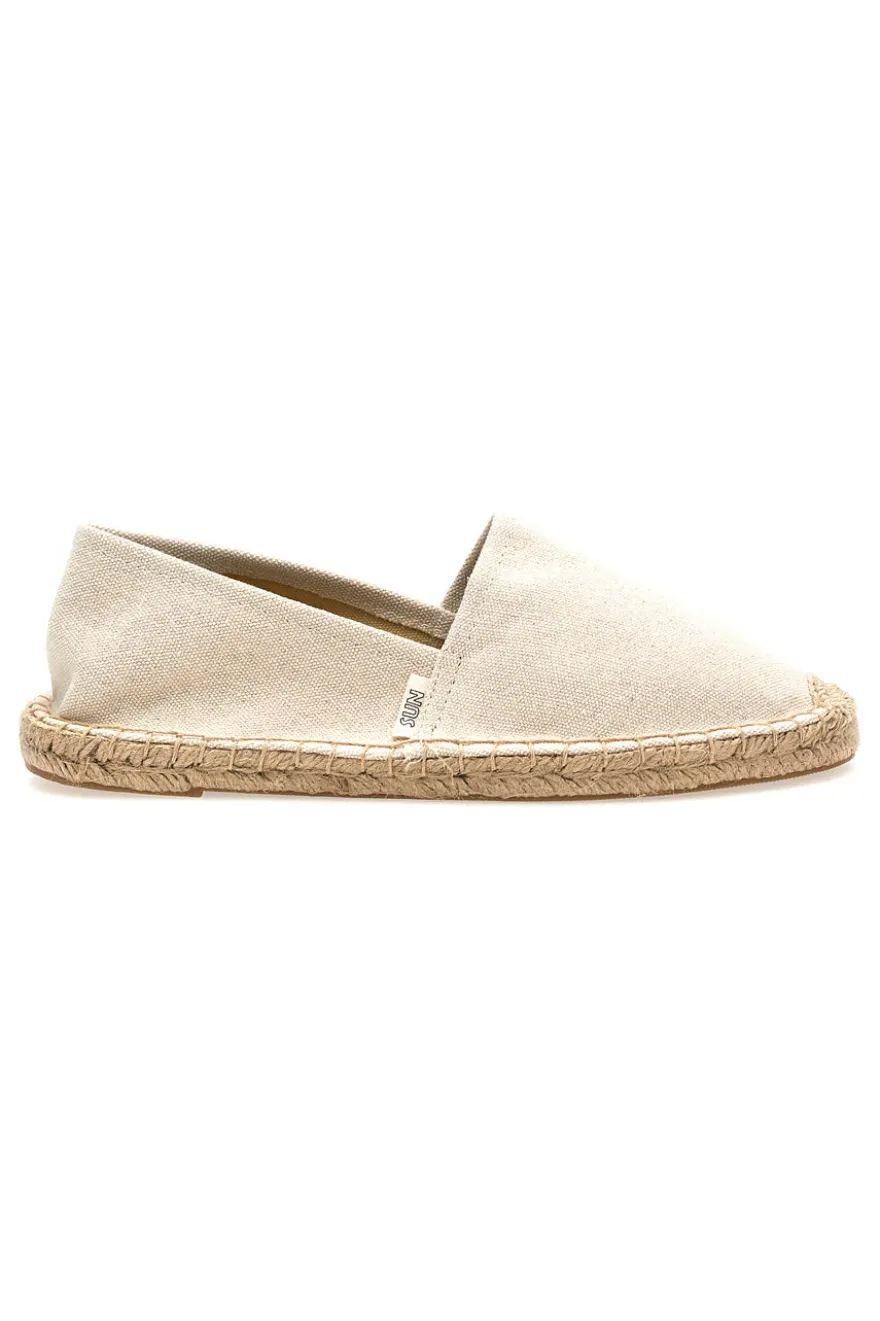 Espadrillas bianche in tessuto con suola con corda PITTARELLO SUN SGMS2520