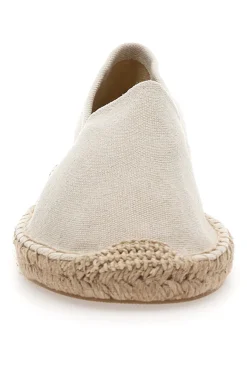 Espadrillas bianche in tessuto con suola con corda PITTARELLO SUN SGMS2520
