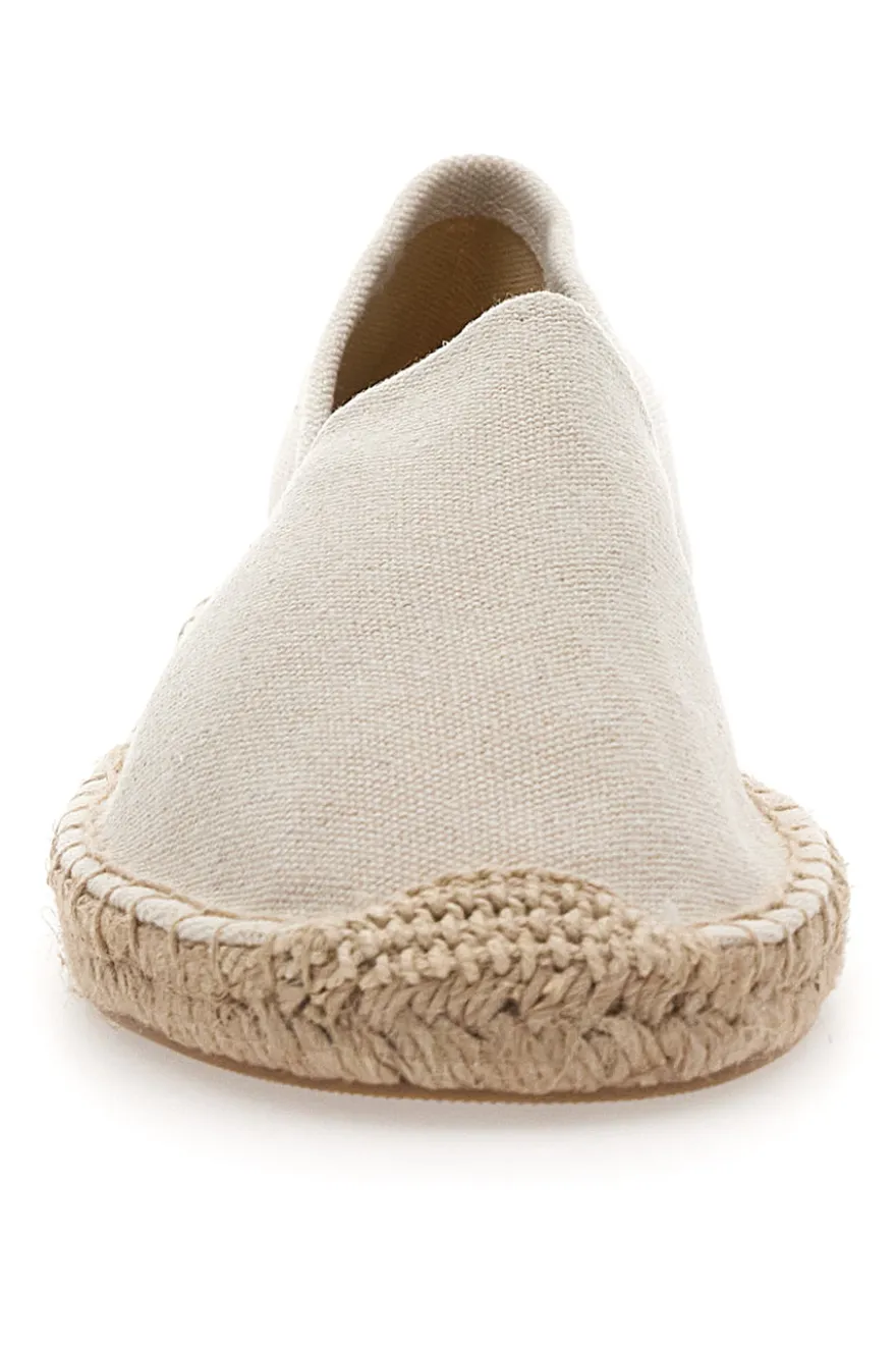 Espadrillas bianche in tessuto con suola con corda PITTARELLO SUN SGMS2520