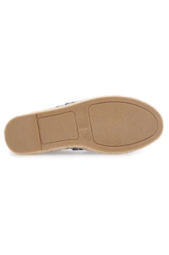Espadrillas blu in tessuto con suola in corda PITTARELLO SUN SGMS2510