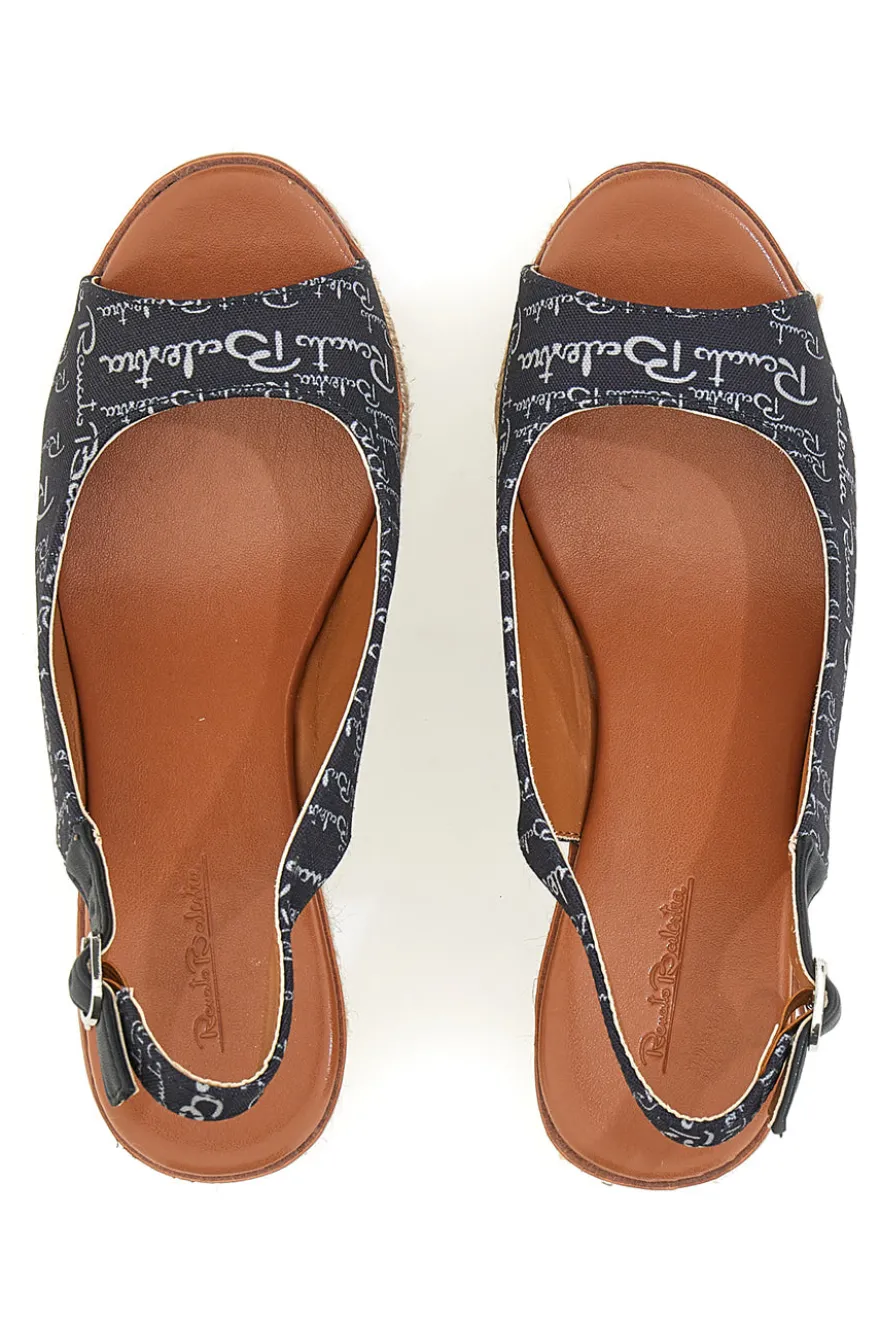 Espadrillas con Zeppa Renato Balestra 33 Nere