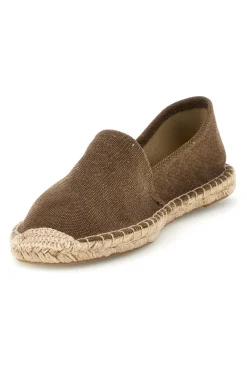 Espadrillas marroni slip on Pittarello sun SGMS2520
