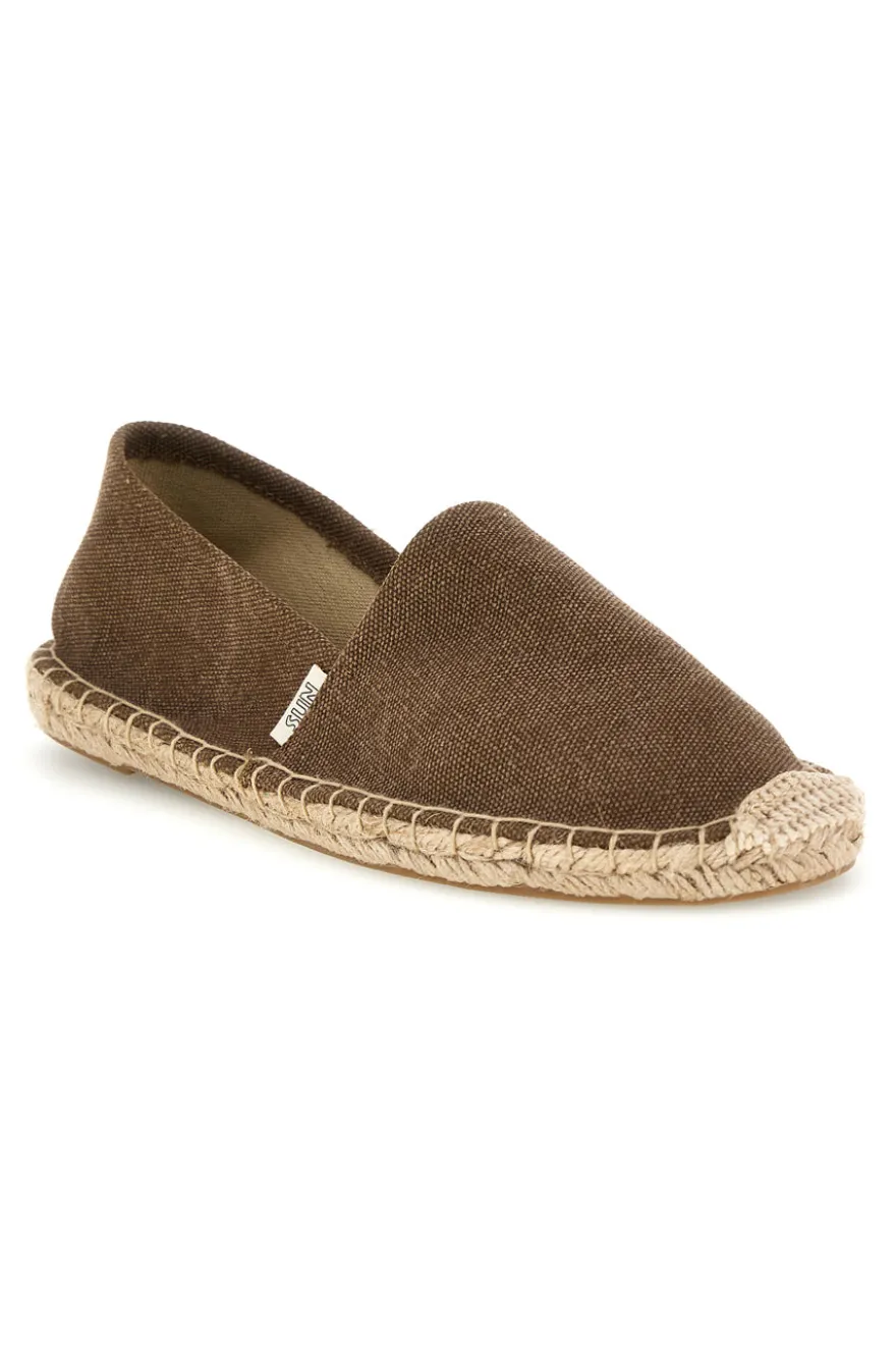 Espadrillas marroni slip on Pittarello sun SGMS2520