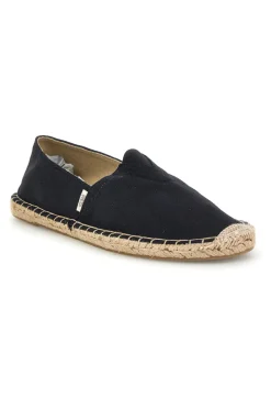 Espadrillas nere in tessuto Pittarello sun SGMS2510