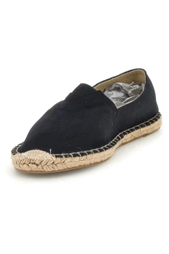 Espadrillas nere in tessuto Pittarello sun SGMS2510
