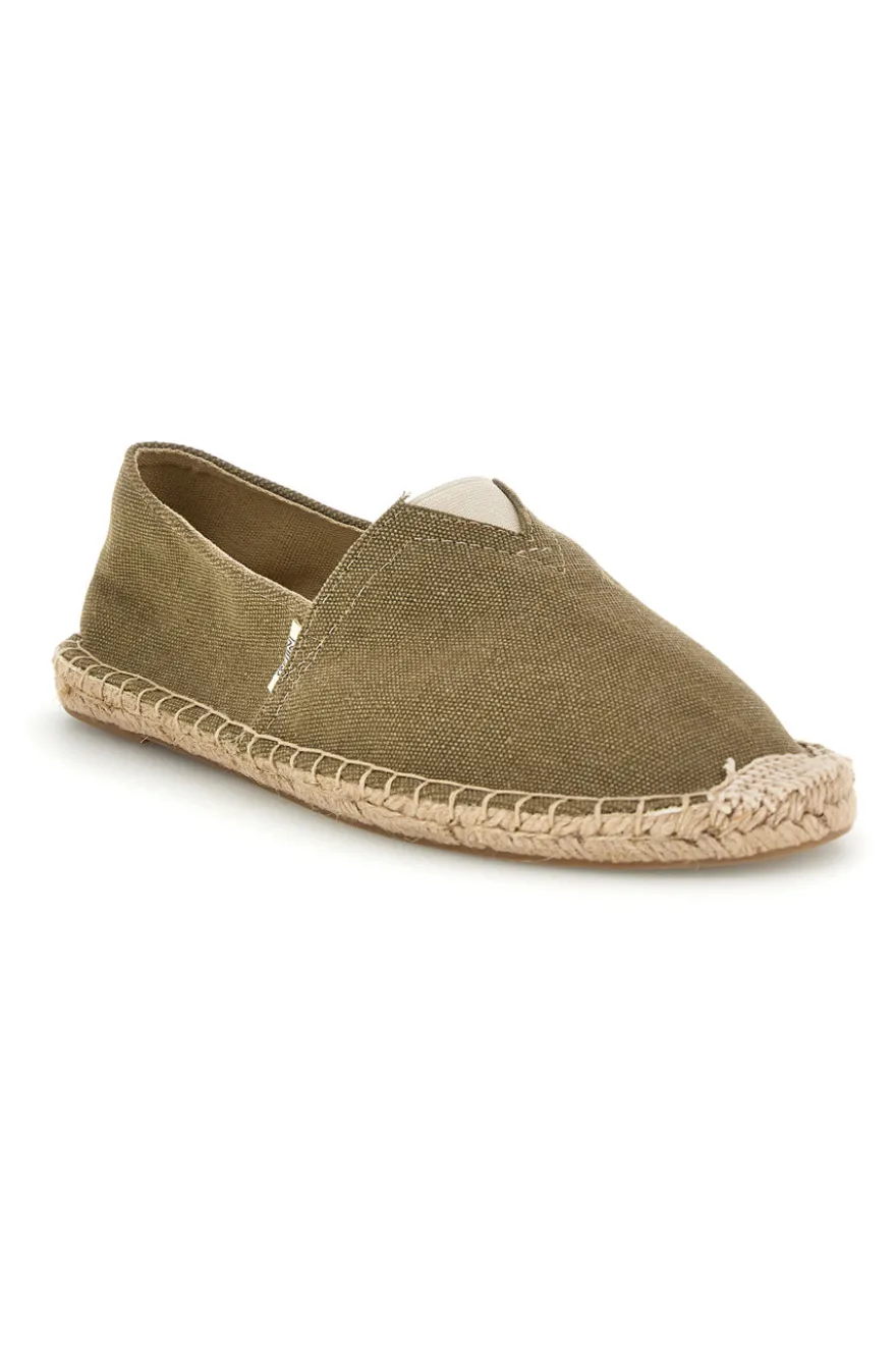 Espadrillas verdi in tessuto Pittarello sun SGMS2510