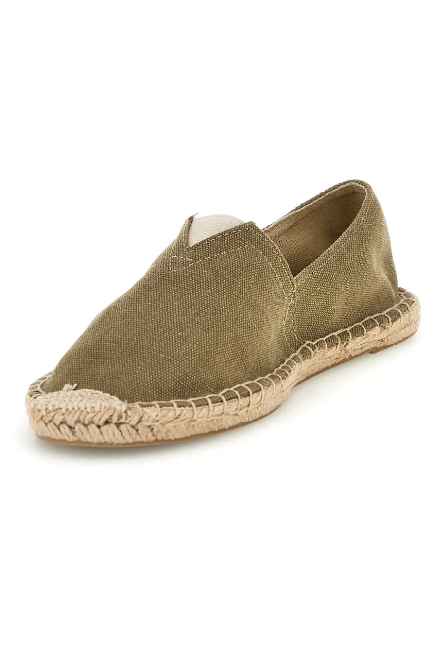 Espadrillas verdi in tessuto Pittarello sun SGMS2510