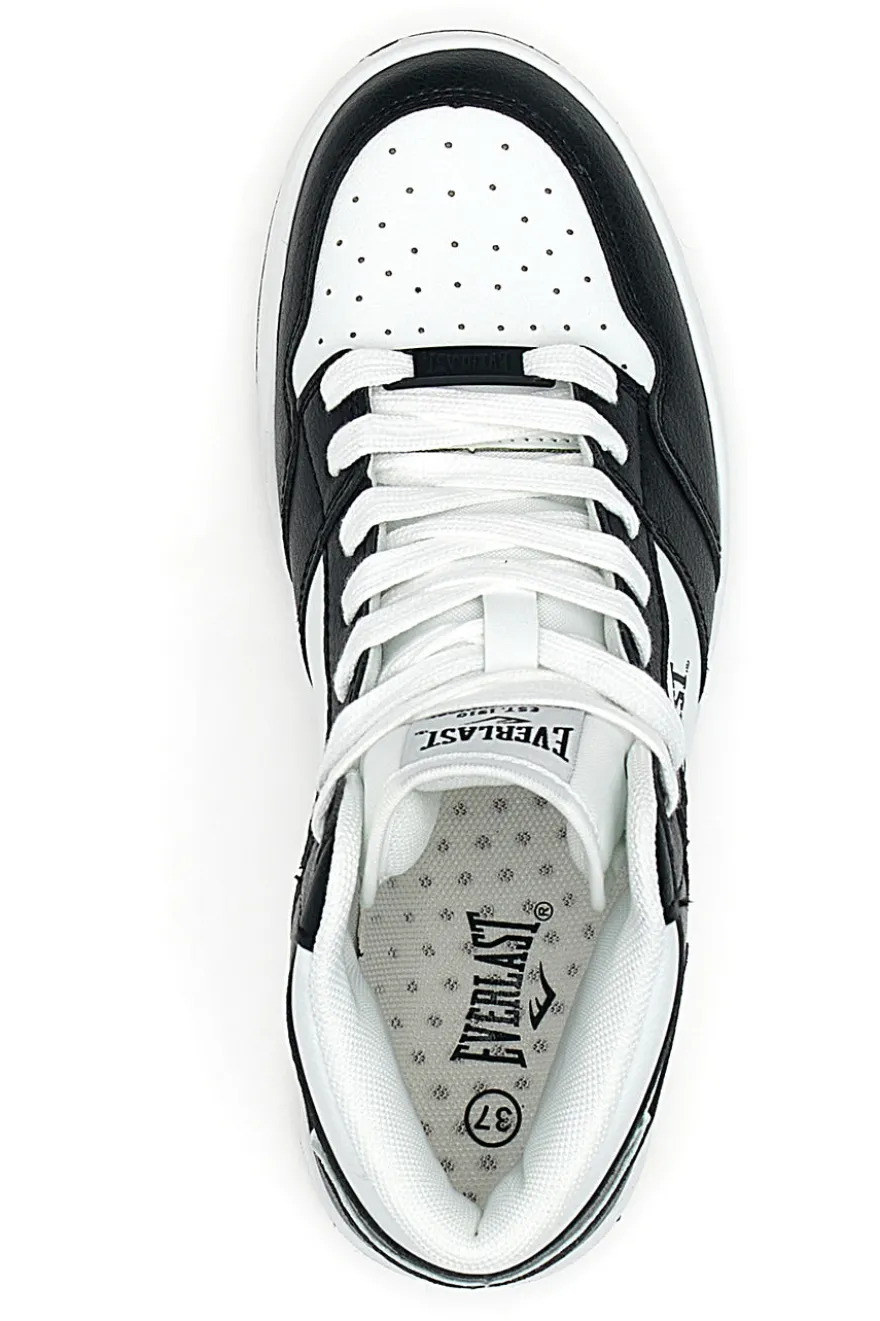 EVERLAST 716 Mid-Cut-Sneaker in Weiß und Schwarz