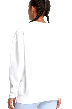 Felpa Bianca Girocollo Senza Cappuccio Under Armour Essential Fleece