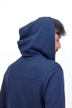 Felpa con Zip Skechers GoKnit Pique Fit Navy