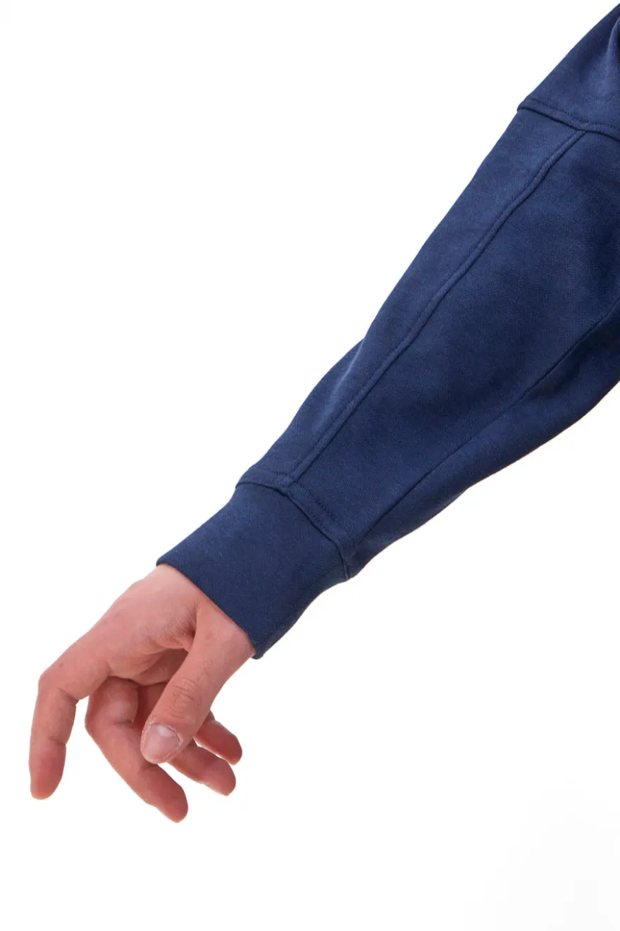 Felpa con Zip Skechers GoKnit Pique Fit Navy