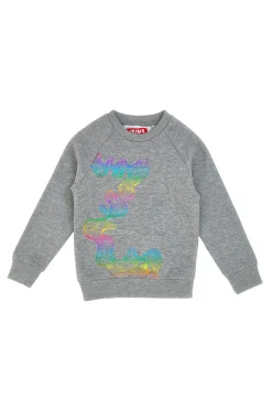 Felpa Girocollo con Stampa Olografica PITT KIDS 6032