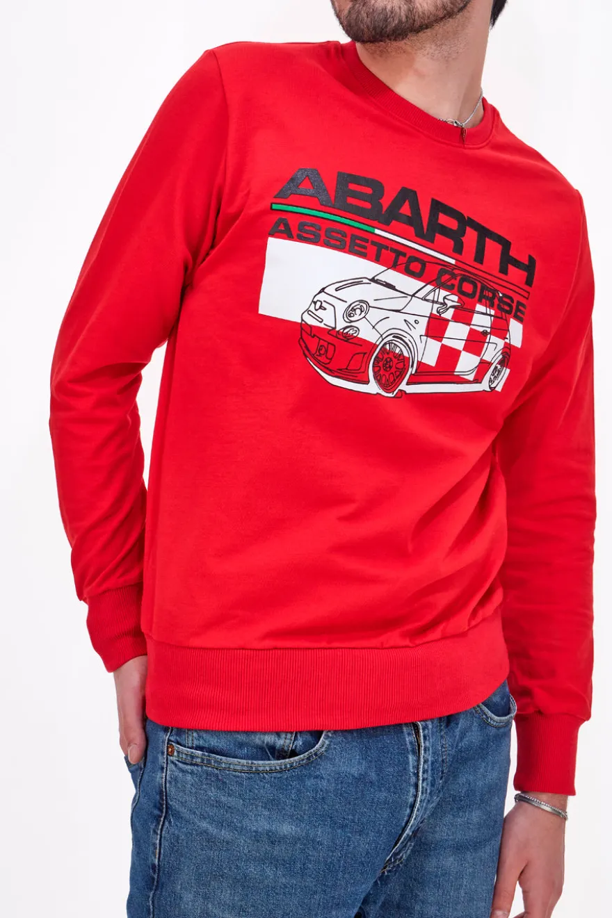 Felpa Leggera Rossa Abarth AH23SS281