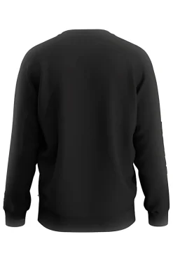 Felpa nera con tasca frontale e girocollo Joma Urban Street Sweatshirt