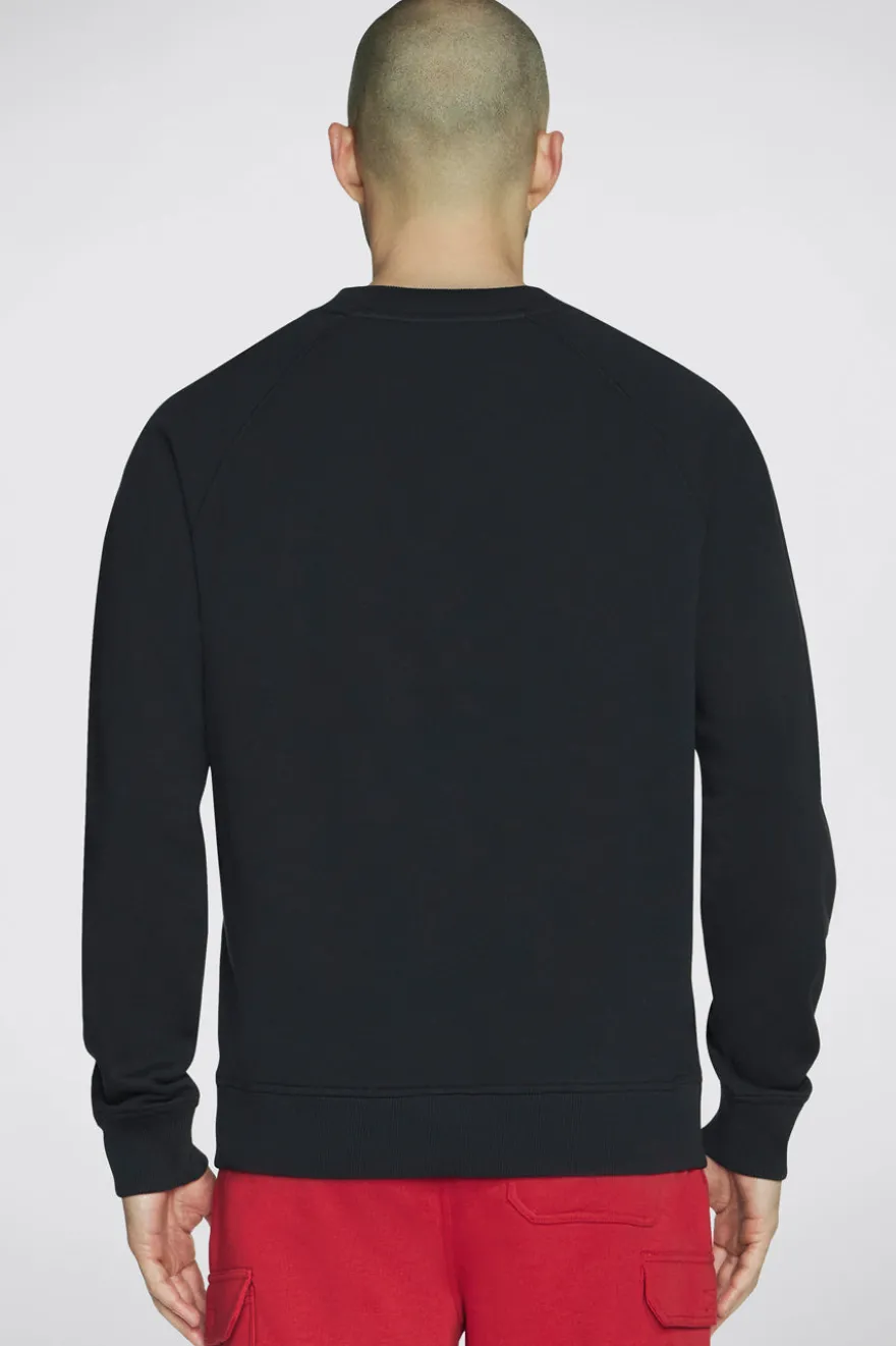 Felpa Nera Girocollo Skechers Classic Crew