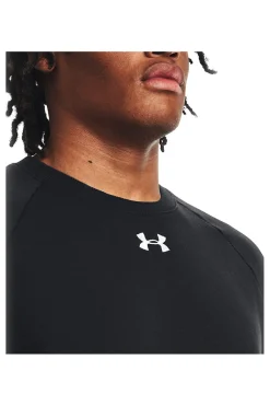 Felpa Nera Girocollo Under Armour Rival Fleece Crew