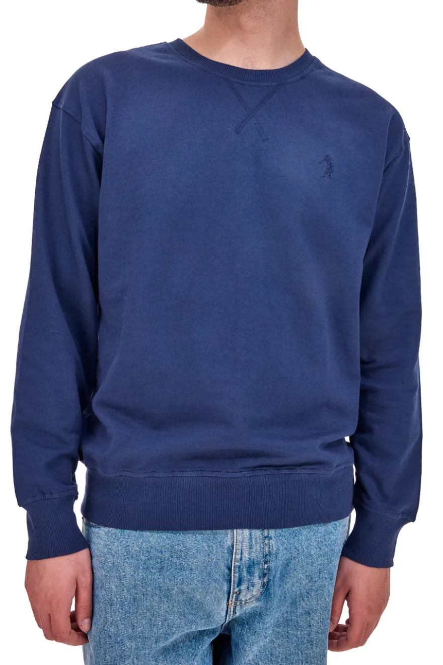 Felpa Senza Cappuccio Blu US Golf Club 1354