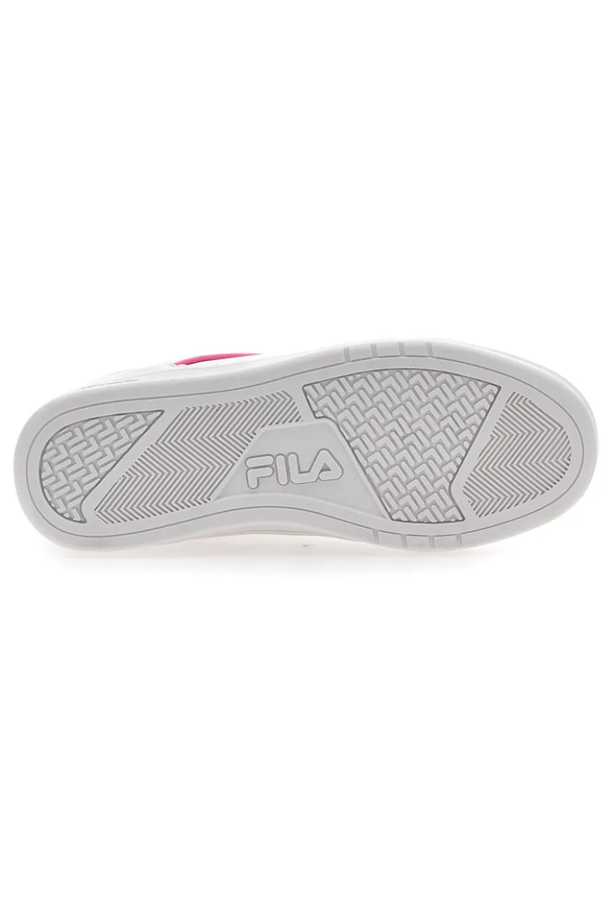 Fila Court Sneakers für Teenager in Weiß und Rosa