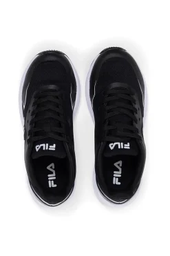 Fila CRUSHER – Schwarze, atmungsaktive Sneakers mit Laufsohle für Teenager
