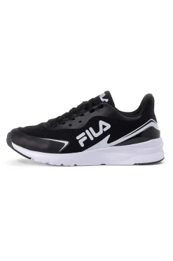 Fila CRUSHER – Schwarze, atmungsaktive Sneakers mit Laufsohle für Teenager