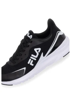 Fila CRUSHER – Schwarze, atmungsaktive Sneakers mit Laufsohle für Teenager