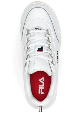Fila STRADA Teens Chunky Sole White Sneakers