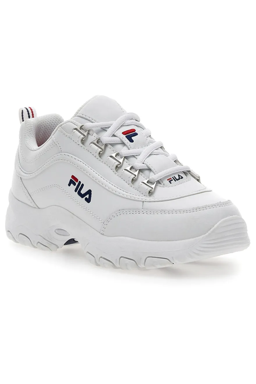 Fila STRADA Teens Chunky Sole White Sneakers