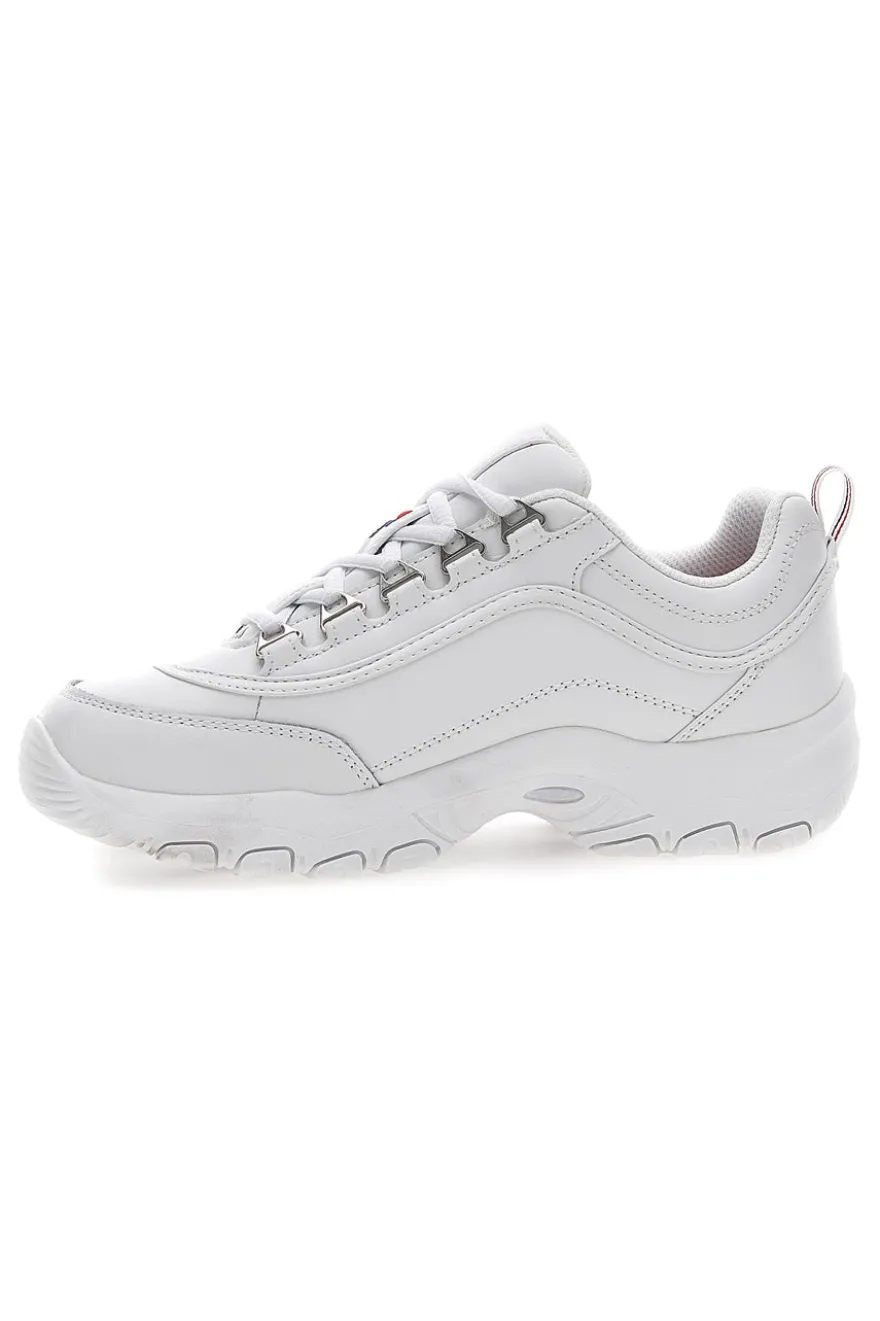 Fila STRADA Teens Chunky Sole White Sneakers