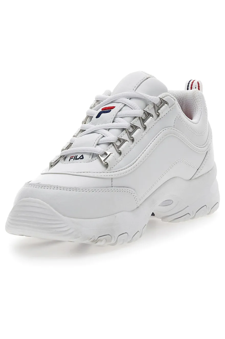 Fila STRADA Teens Chunky Sole White Sneakers