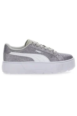 Flatform Karmen Glitz Silver Glitter Sneakers