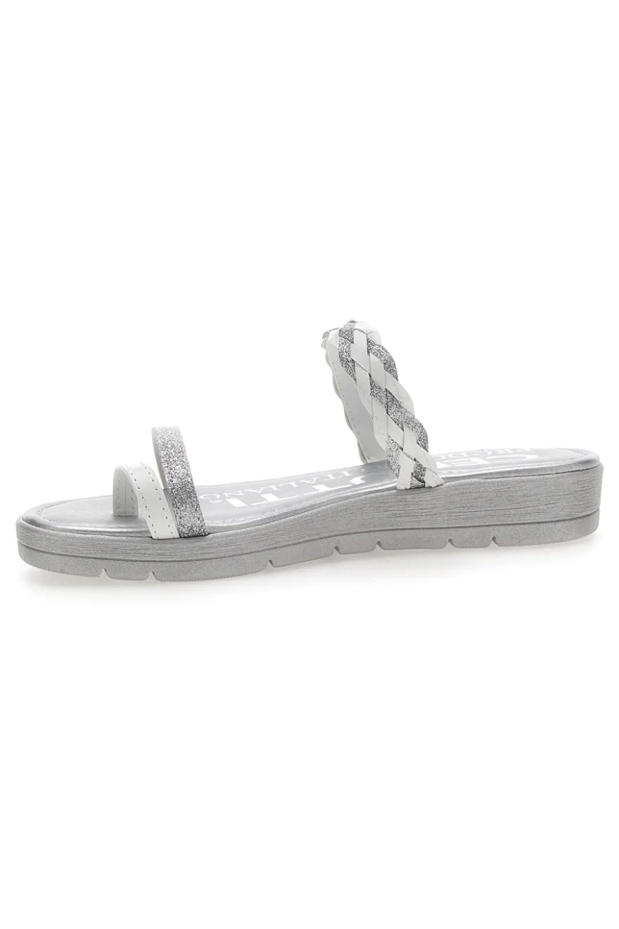 Flip-Flops Cerutti 21581 Weiß und Silber