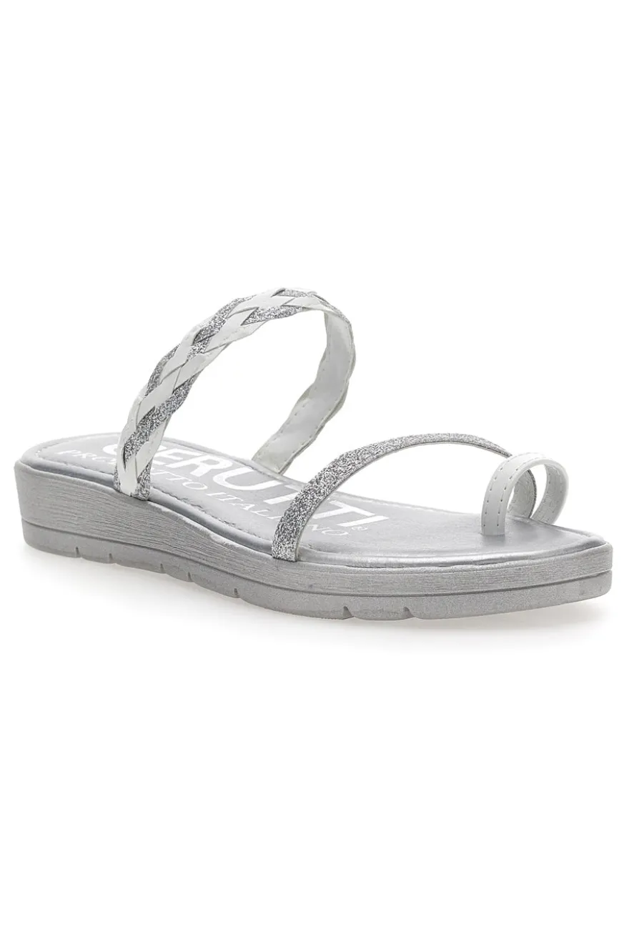 Flip-Flops Cerutti 21581 Weiß und Silber