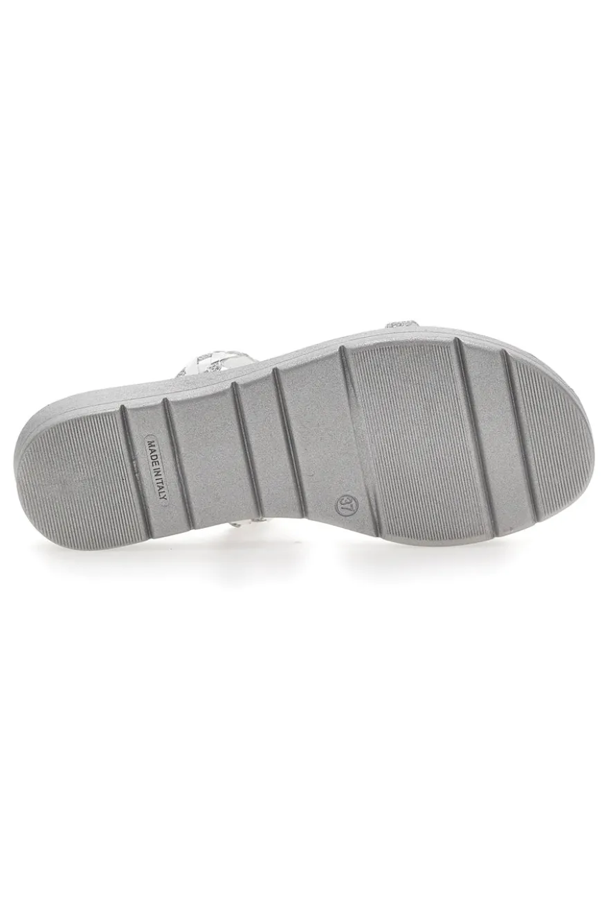 Flip-Flops Cerutti 21581 Weiß und Silber