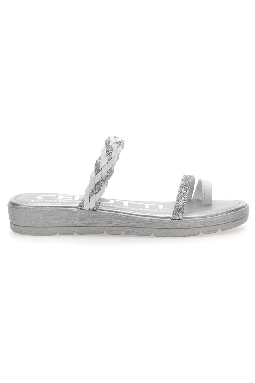 Flip-Flops Cerutti 21581 Weiß und Silber